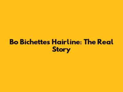 Bo Bichette's Hairline: The Real Story