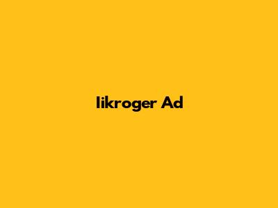 Iikroger Ad