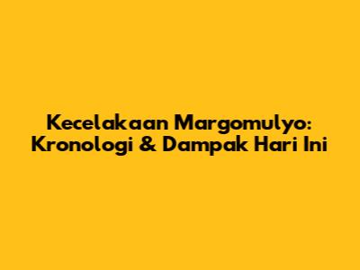 Kecelakaan Margomulyo: Kronologi & Dampak Hari Ini