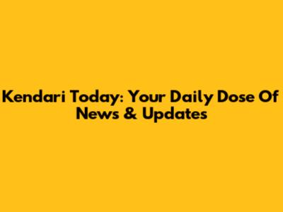 Kendari Today: Your Daily Dose Of News & Updates