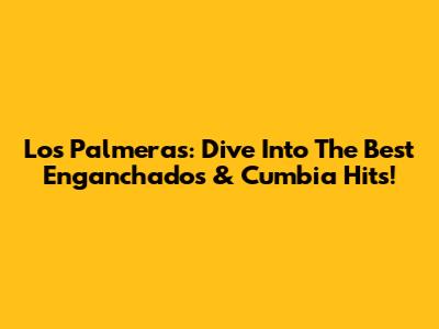 Los Palmeras: Dive Into The Best Enganchados & Cumbia Hits!