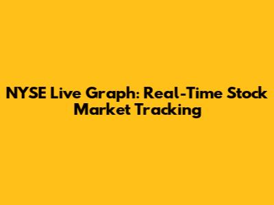 NYSE Live Graph: Real-Time Stock Market Tracking