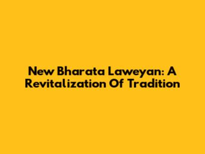 New Bharata Laweyan: A Revitalization Of Tradition